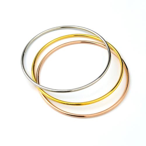 Stainless Steel Bangle 304 Stainless Steel plated for woman Sold By PC