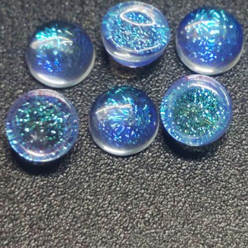 Cabochons en verre, Rond, DIY & normes différentes pour le choix, violette, Vendu par PC