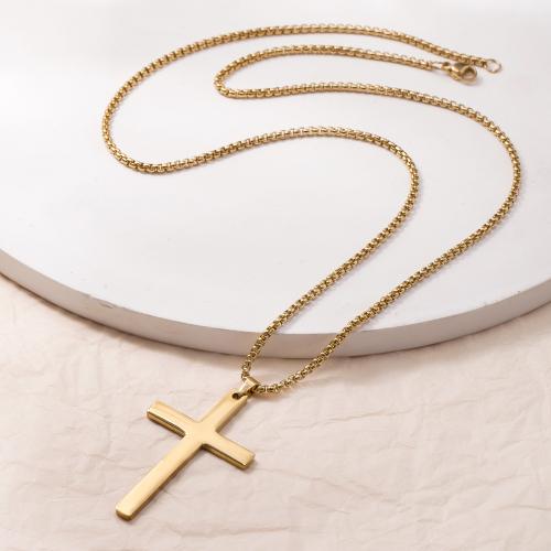 Nehrđajući čelik Chain Necklace džemper, 304 nehrđajućeg čelika, modni nakit & bez spolne razlike, više boja za izbor, Dužina Približno 60 cm, Prodano By PC