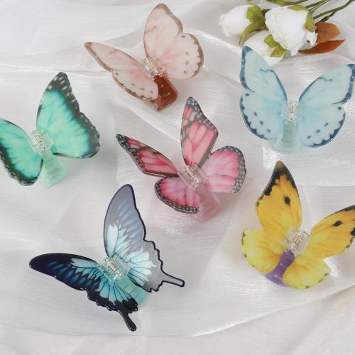 Hair Claw Clips Acetate Butterfly fashion jewelry Sold By PC