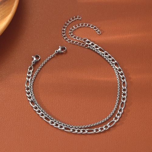 Zinc Alloy Bracelet fashion jewelry & Unisex original color Sold By Set