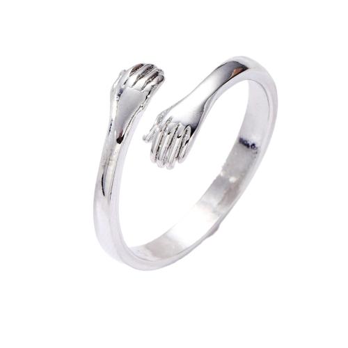 Zink Alloy Finger Ring, mode smycken & Unisex, fler färger för val, Säljs av Ställ