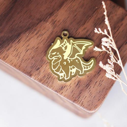 Stainless Steel Animal Pendants 304 Stainless Steel Vacuum Ion Plating fashion jewelry & DIY Sold By PC