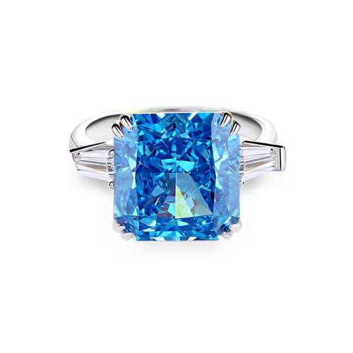 Zircon cubique Micro Pave Sterling Silver Rings, Argent sterling 925, bijoux de mode & normes différentes pour le choix & pavé de micro zircon & pour femme, plus de couleurs à choisir, Vendu par PC