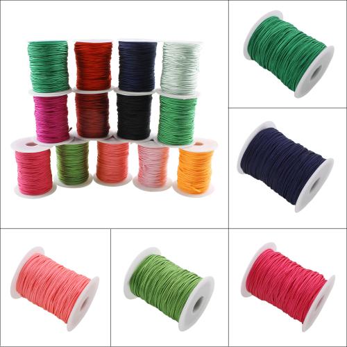 Fashion Cord smykker, Polypropylen Nylon, du kan DIY, flere farver til valg, 3x1mm, Solgt af PC