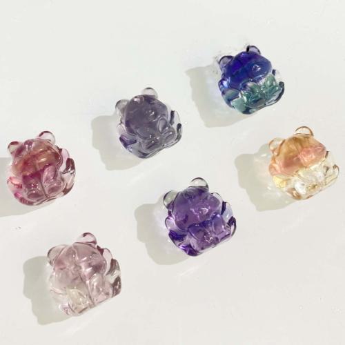 Perline fluorite, Volpe, DIY, nessuno, 16mm, Venduto da PC