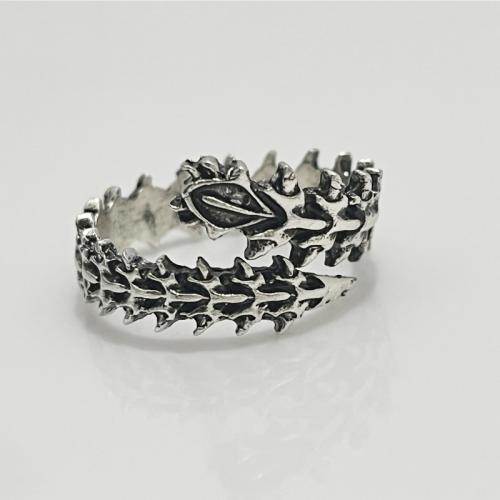 Zinklegering ringen, Zinc Alloy, plated, Vintage & uniseks, oorspronkelijke kleur, Verkocht door PC