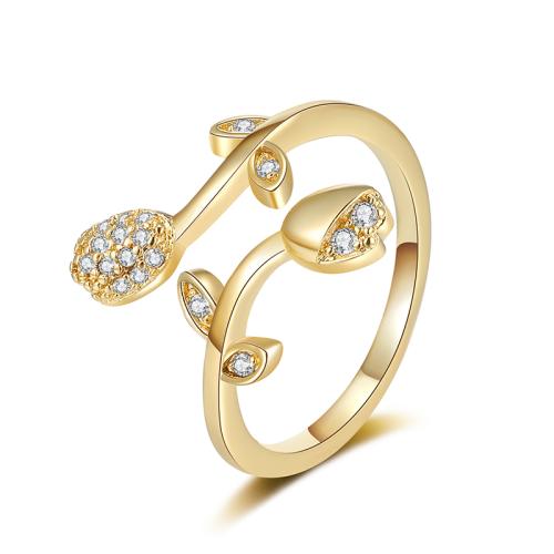 Cubi Circonia Micro Pave anello in ottone, placcato, Micro spianare cubic zirconia & per la donna, nessuno, Venduto da PC