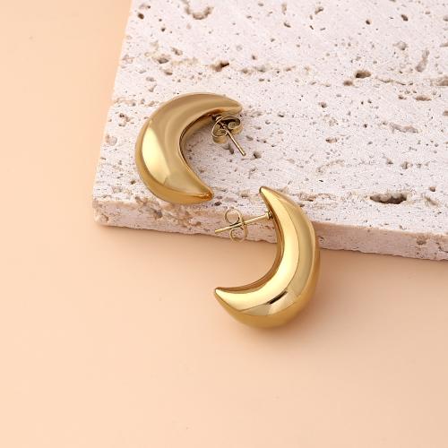 Brass Stud Earring fashion jewelry & for woman Sold By Pair