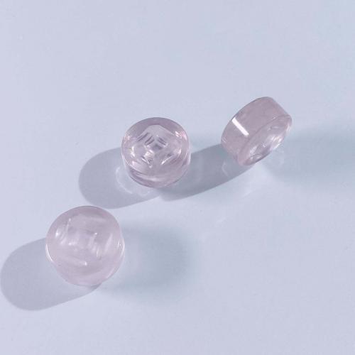 Prirodna ruža kvarca kuglice, Rose Quartz, možete DIY, roze, 14mm, Prodano By PC