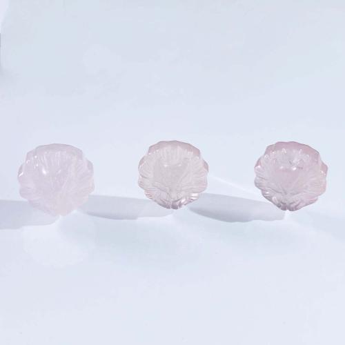 Grânulos de quartzo rosa natural, Raposa, DIY, rosa, 16mm, vendido por PC