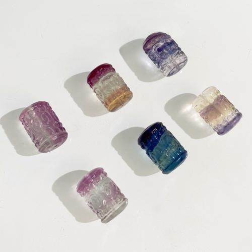 Perline fluorite, Colonna, DIY, Colore casuale, 11x16mm, Venduto da PC