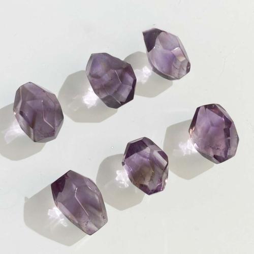 Natural Amethyst Beads DIY purple Sold By PC