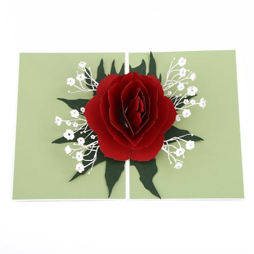 Greeting Card Paper handmade 3D effect Sold By PC