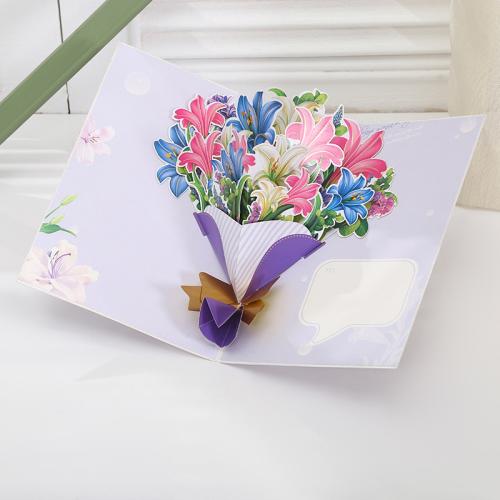 Greeting Card Paper handmade 3D effect Sold By PC