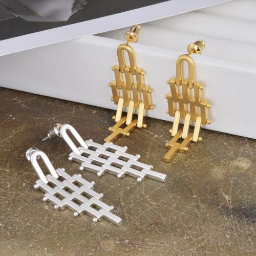 Brass Drop Earring plated fashion jewelry nickel lead & cadmium free Sold By Pair