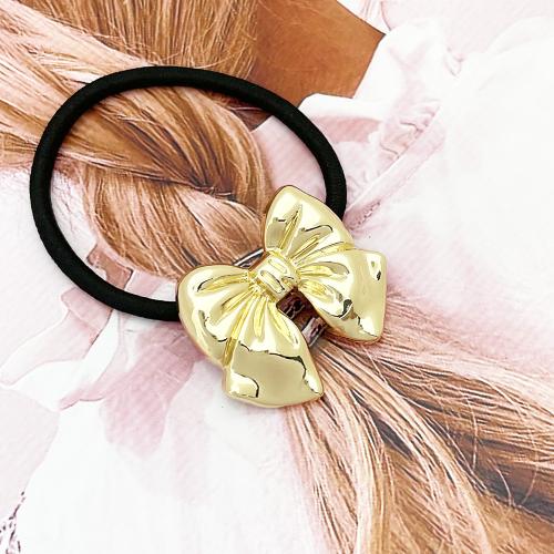 Ponytail Holder Zinc Alloy with Rubber Band for woman Sold By PC