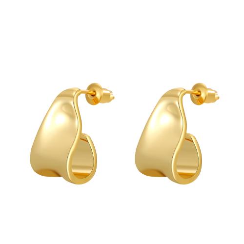 Brass Stud Earring fashion jewelry & for woman Sold By Pair