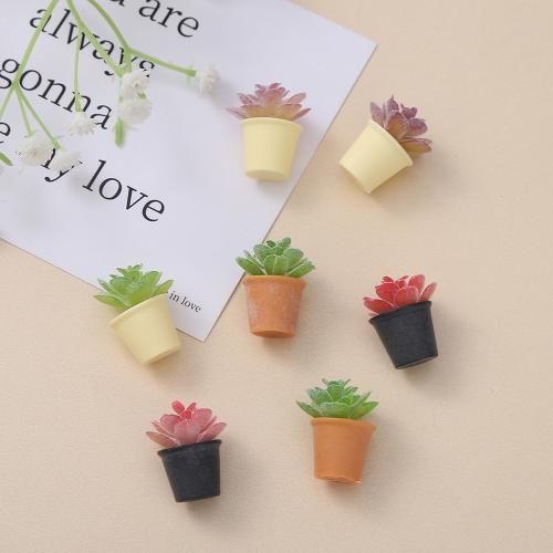 Mobile Phone DIY Decoration Resin plant pot enamel Sold By Bag