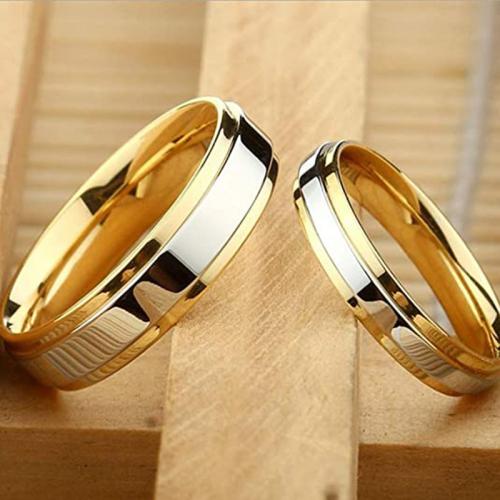 Anillos para Parejas, acero inoxidable 304, Joyería & unisexo & diferentes estilos para la opción, Vendido por UD