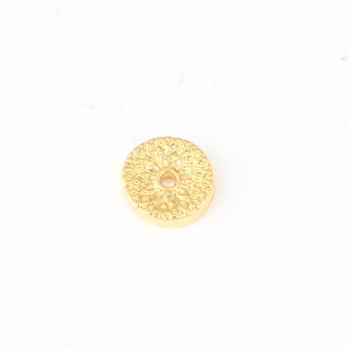 Perles bijoux en laiton, Placage de couleur d'or, DIY, protéger l'environnement, sans nickel, plomb et cadmium, 10.60x10.60x2.60mm, Vendu par PC