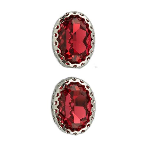 laiton accessoires de costume, DIY & pavé de micro zircon, plus de couleurs à choisir, 19x15x7mm, Vendu par PC