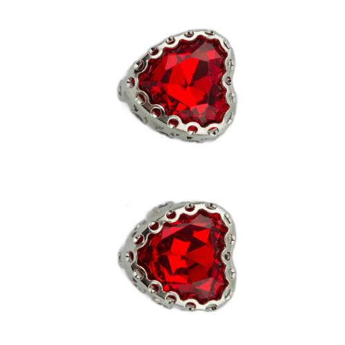 Messing kostuum accessoires, DIY & micro pave zirconia, meer kleuren voor de keuze, 13x13x7mm, Verkocht door PC