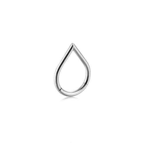 Nerezová ocel Nose Piercing šperky, Nerezová ocel 316, unisex & různé styly pro výběr & micro vydláždit kubické zirkony, Původní barva, 1.20x8mm, Prodáno By PC