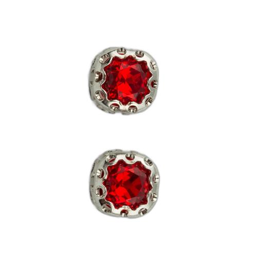 laiton accessoires de costume, DIY & pavé de micro zircon, plus de couleurs à choisir, 8x8x5mm, Vendu par PC