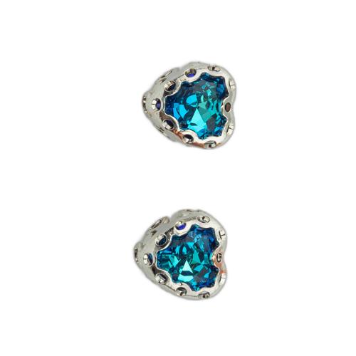 laiton accessoires de costume, DIY & pavé de micro zircon, plus de couleurs à choisir, 7x7x5mm, Vendu par PC