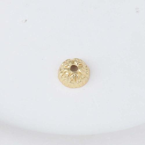 Perles bijoux en laiton, Placage de couleur d'or, DIY, protéger l'environnement, sans nickel, plomb et cadmium, 10x9.90x4.10mm, Vendu par PC