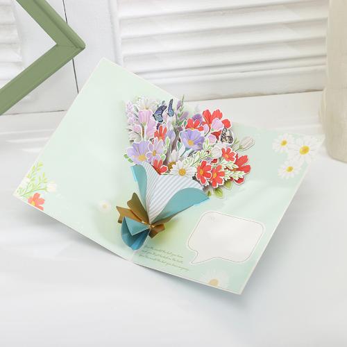 Greeting Card Paper handmade 3D effect Sold By PC