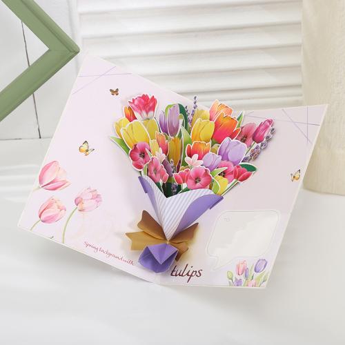 Greeting Card Paper handmade 3D effect Sold By PC