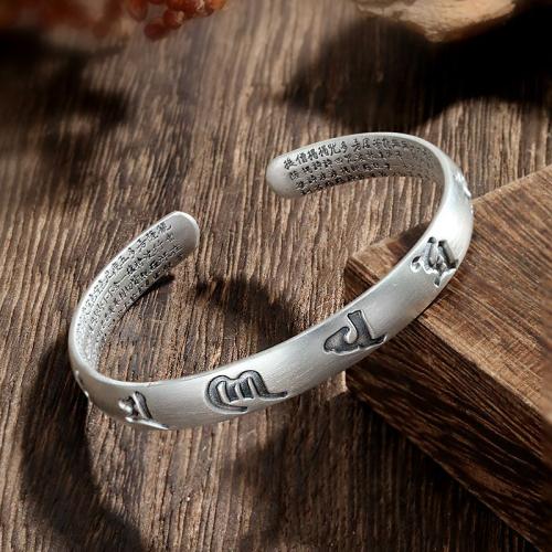 Sterling Zilver Armbanden, 925 sterling zilver, mode sieraden & voor vrouw, Binnendiameter:Ca 58mm, Verkocht door PC