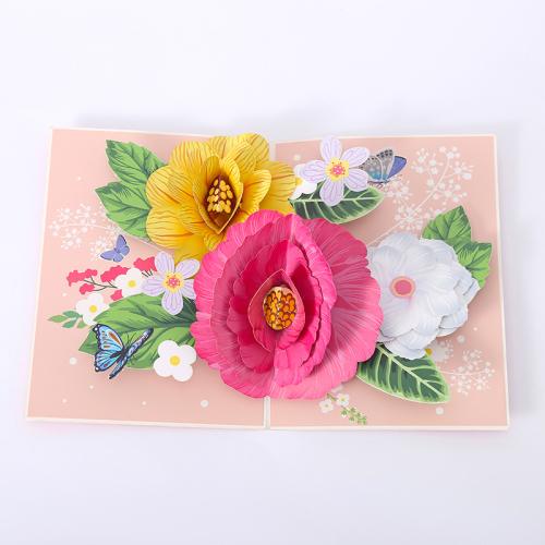 Greeting Card Paper handmade 3D effect Sold By PC