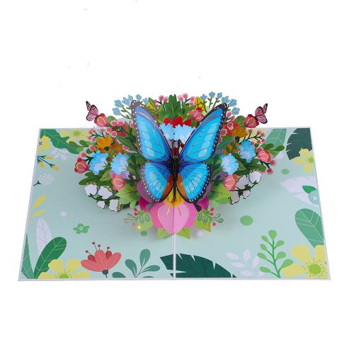 Greeting Card Paper handmade 3D effect Sold By PC