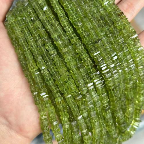 Natural Quartz Jewelry Beads Olive Quartz DIY green Sold Per Approx 38 cm Strand