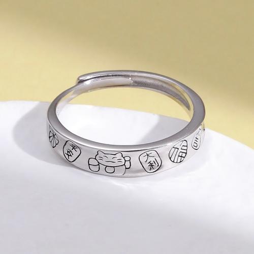 Sterling Silver Jewelry Finger Ring, 925 Sterling Silver, jewelry faisin & do bhean, Méid:7, Díolta De réir PC