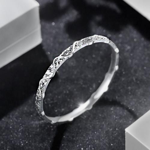 925 Sterling Silver Bangle Bracelet fashion jewelry & for woman Inner Approx Sold By PC