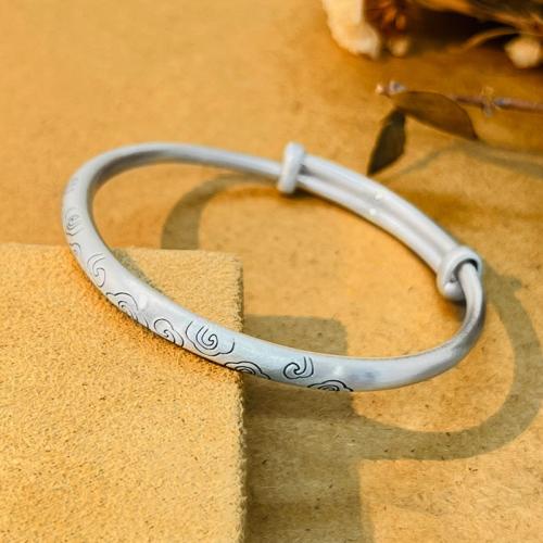 Sterling Zilver Armbanden, 925 sterling zilver, mode sieraden & voor vrouw, Binnendiameter:Ca 57mm, Verkocht door PC