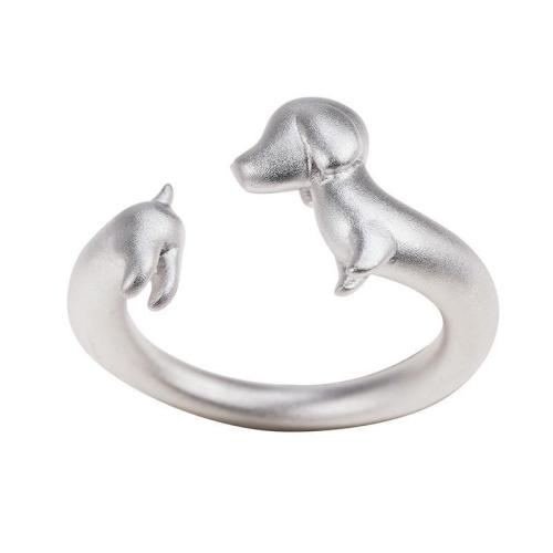 Sinc Alloy Finger Ring, plátáilte, unisex, dathanna níos mó le haghaidh rogha, Díolta De réir PC