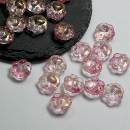 Handgewickelte Perlen, Lampwork, Klaue, DIY, keine, 13x15mm, 50PCs/Tasche, verkauft von Tasche