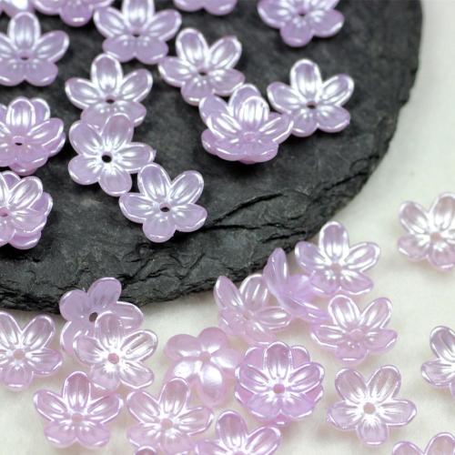 Acrylic Bead Cap Flower DIY 12mm Sold By Bag