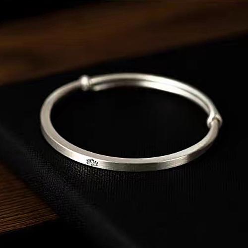 925 Sterling Silver Bangle Bracelet fashion jewelry & for woman Inner Approx 56mm Sold By PC