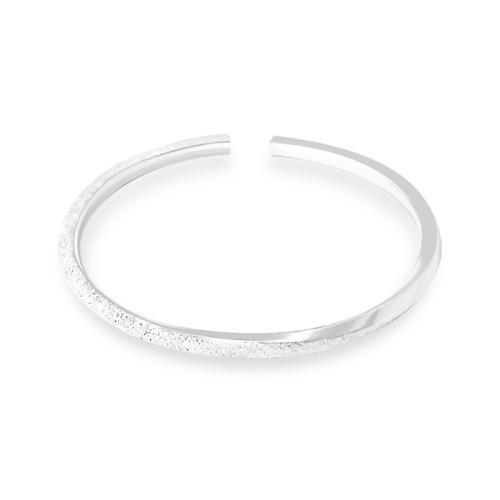 925 Sterling Silver Bangle Bracelet fashion jewelry & for woman Inner Approx 54mm Sold By PC