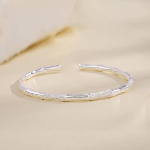 Sterling Zilver Armbanden, 925 sterling zilver, mode sieraden & voor vrouw, Binnendiameter:Ca 58x56mm, Verkocht door PC