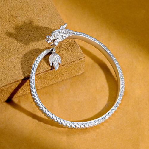 Sterling Silver Armband, 925 sterling silver, Draken, mode smycken & Unisex, Säljs av PC