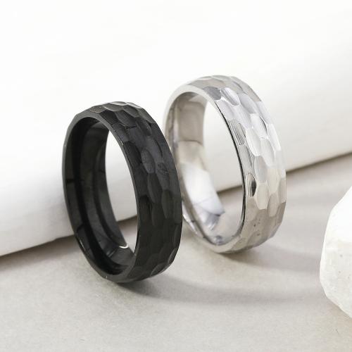 Edelstahl Ringe, 304 Edelstahl, Modeschmuck & unisex, keine, width 6mm, verkauft von PC