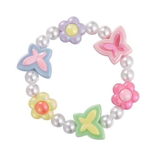 Bracciali di resina, with filo elastico, fatto a mano, gioielli di moda & multifunzionale & per la donna, multi-colore, Lunghezza Appross. 17 cm, Venduto da PC