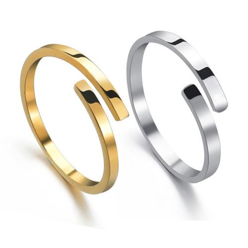 Edelstahl Ringe, 304 Edelstahl, plattiert, unisex, keine, verkauft von PC